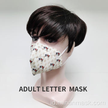 Masker Wajah dengan Sertifikasi CE 2163 Earloop Mask